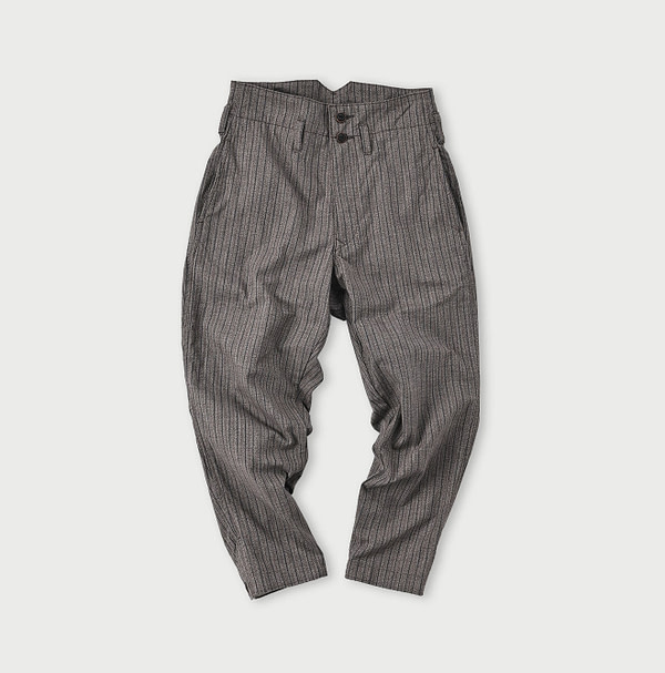 Yorimoku Cotton Tweed 908 Joppan Yorimoku Stripe