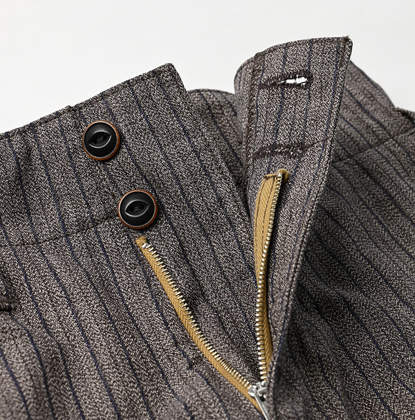 Yorimoku Cotton Tweed 908 Joppan Detail