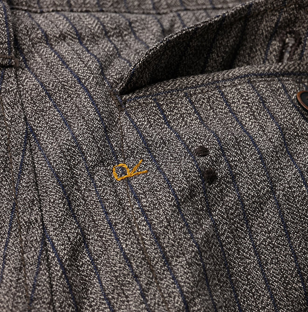 Yorimoku Cotton Tweed 908 Joppan Detail