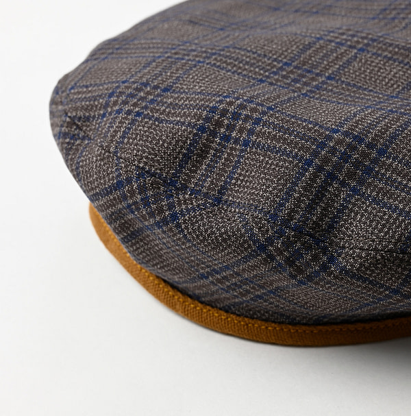 Yorimoku Cotton Tweed Beret Detail