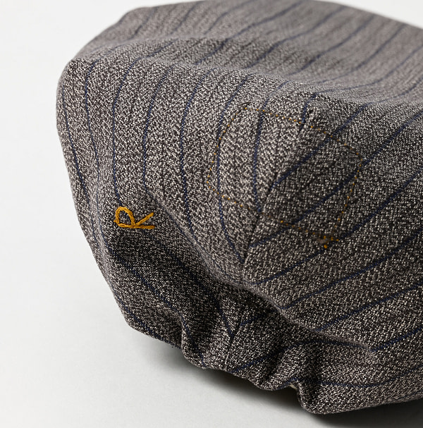Yorimoku Cotton Tweed Hunting Hat Detail