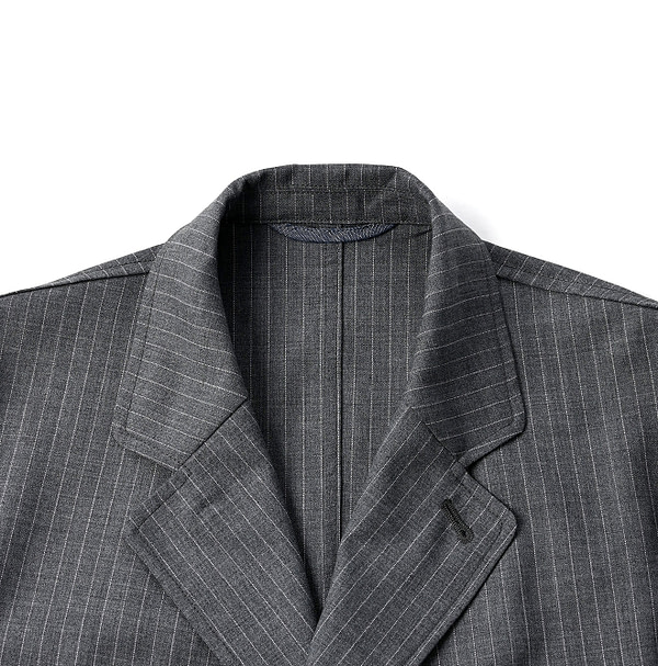 Combed Wool Blazer Detail