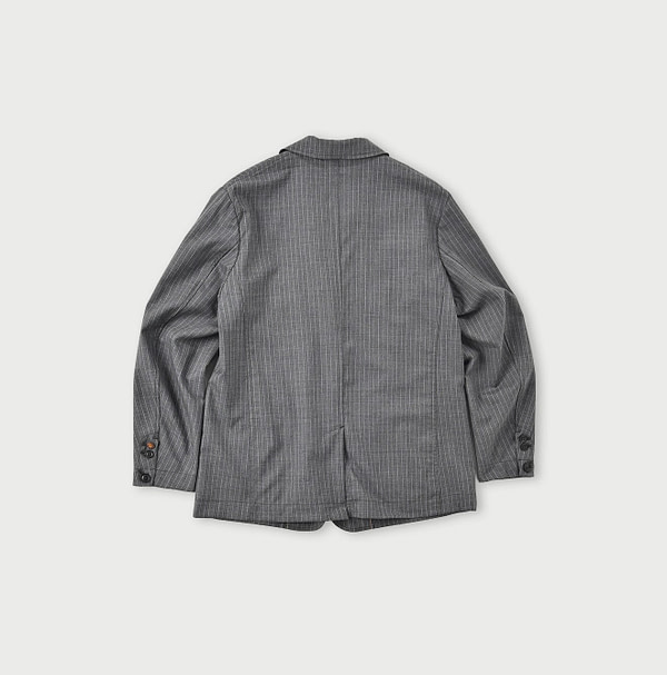 Combed Wool Blazer Back