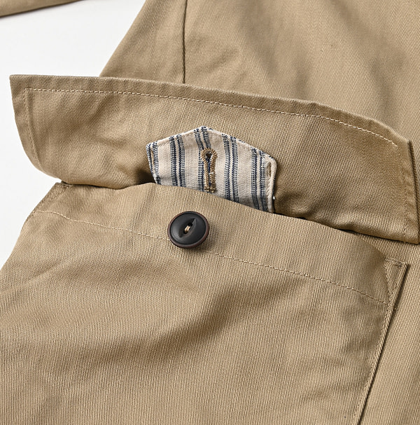 Okome Chino Chir-go Jacket MEN Detail