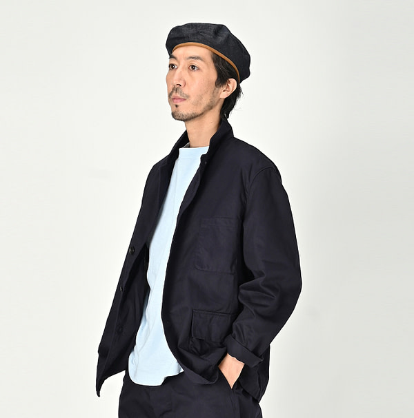 Okome Chino Chir-go Jacket MEN Male Model