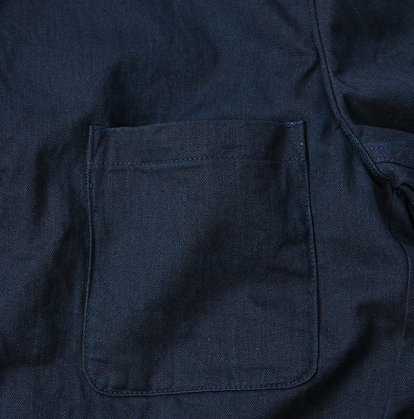 Indigo Okome Chino Chir-go Jacket MEN Detail