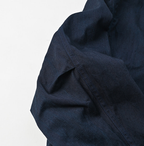 Indigo Okome Chino Chir-go Jacket MEN Detail