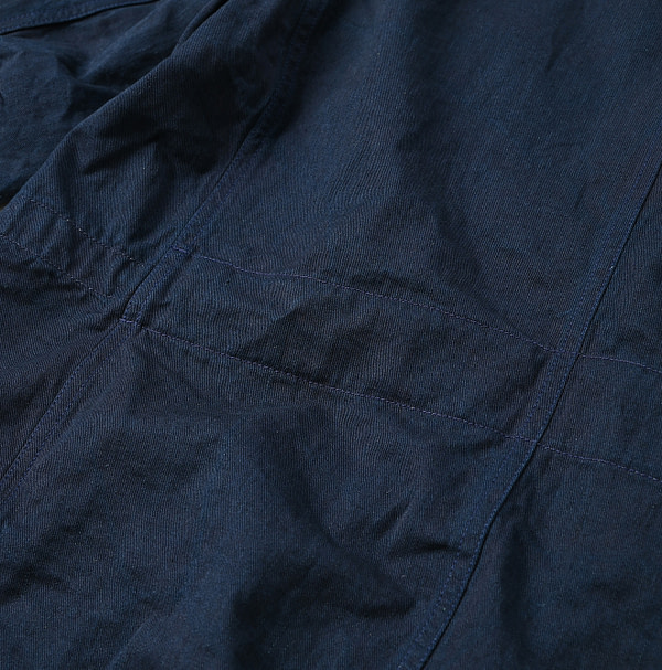 Indigo Okome Chino Chir-go Jacket MEN Detail