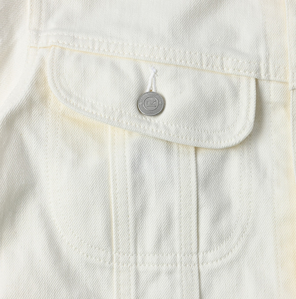 Rye Mugi Denim 908 Hikohime Jacket White Detail