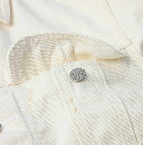 Rye Mugi Denim 908 Hikohime Jacket White Detail