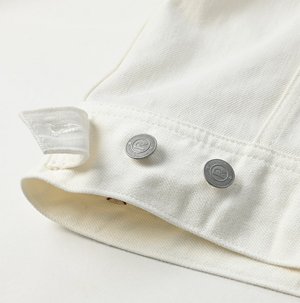 Rye Mugi Denim 908 Hikohime Jacket White Detail