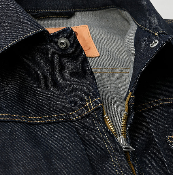 Rye Mugi Denim 908 Crosby Denim Jacket Itchora Detail