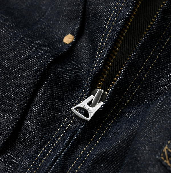 Rye Mugi Denim 908 Crosby Denim Jacket Itchora Detail