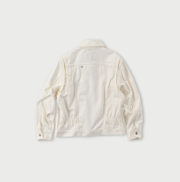 Rye Mugi Denim 908 Crosby Denim Jacket White Back