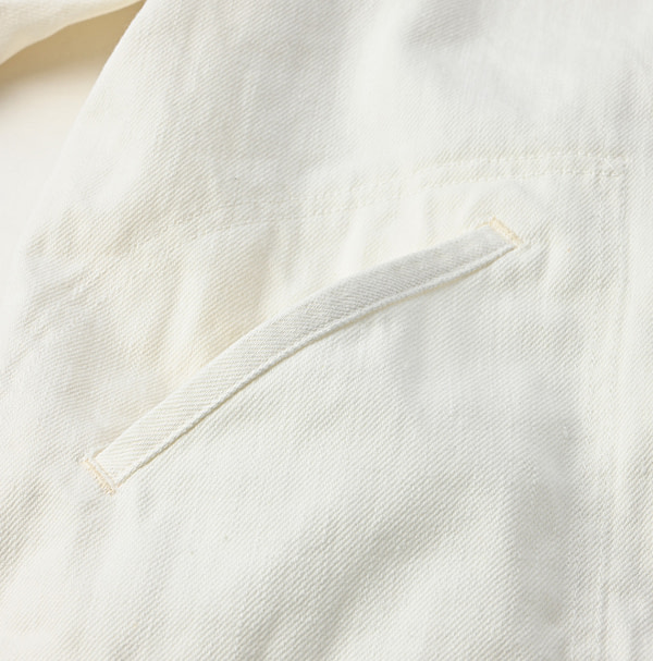 Rye Mugi Denim 908 Crosby Denim Jacket White Detail