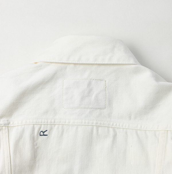 Rye Mugi Denim 908 Crosby Denim Jacket White Detail