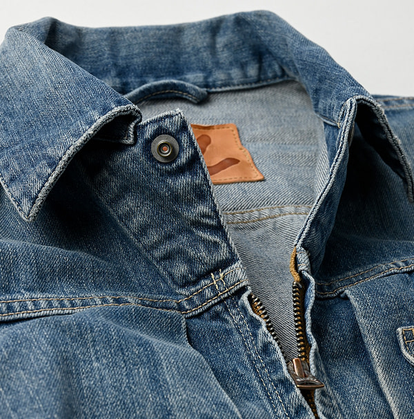 Rye Mugi Denim 908 Crosby Denim Jacket Detail