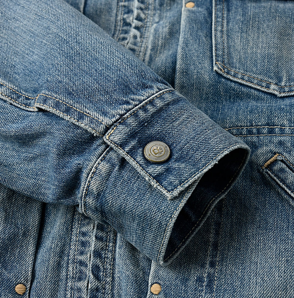 Rye Mugi Denim 908 Crosby Denim Jacket Detail