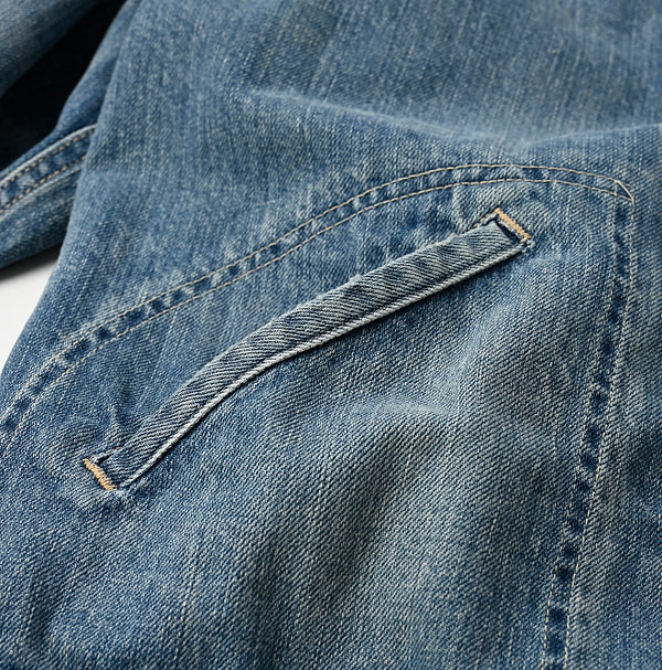 Rye Mugi Denim 908 Crosby Denim Jacket Detail