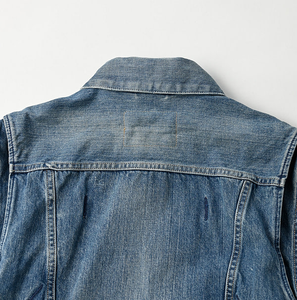 Rye Mugi Denim 908 Crosby Denim Jacket Detail