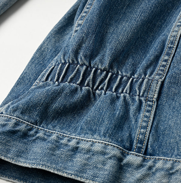 Rye Mugi Denim 908 Crosby Denim Jacket Detail