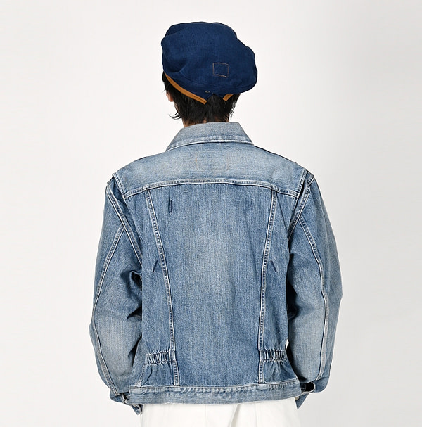 Rye Mugi Denim 908 Crosby Denim Jacket Male Model