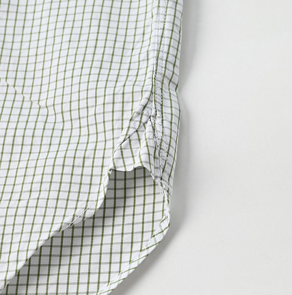 No.180 Miko 908 Ocean Button Down Shirt Detail