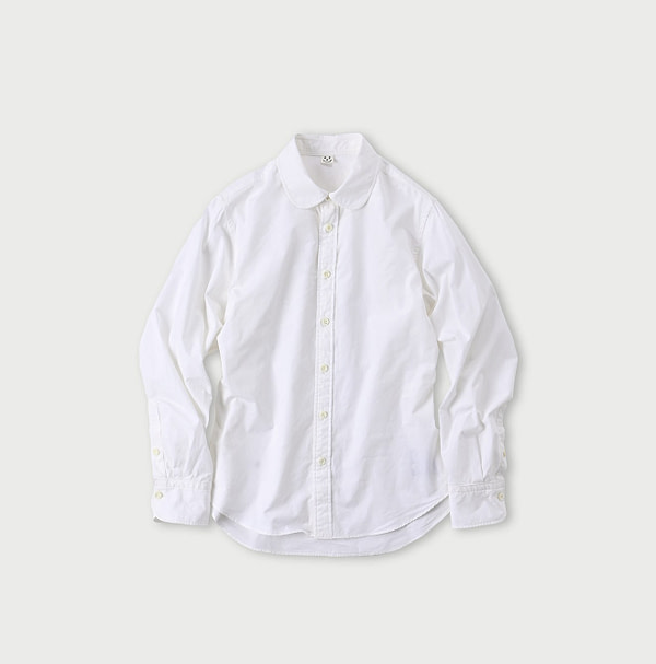 No.180 Miko Petite Loafer Shirt White