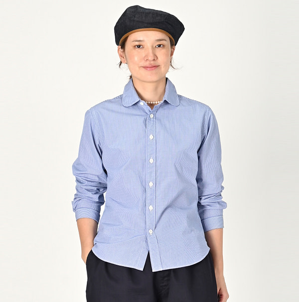 No.180 Miko Petite Loafer Shirt Female Model