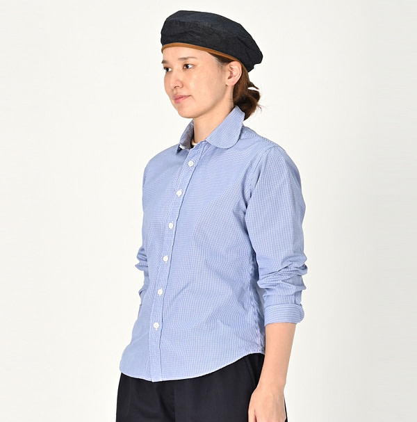 No.180 Miko Petite Loafer Shirt Female Model