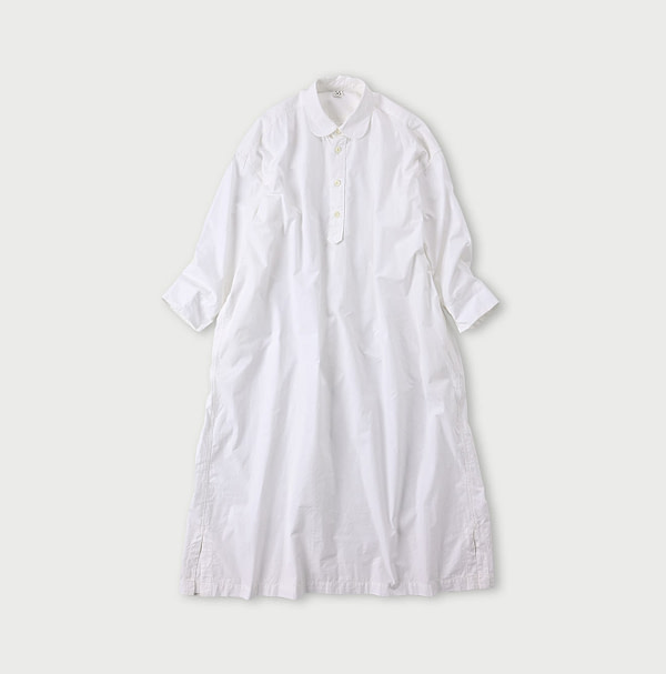 No.180 Miko M Shirt Dress White