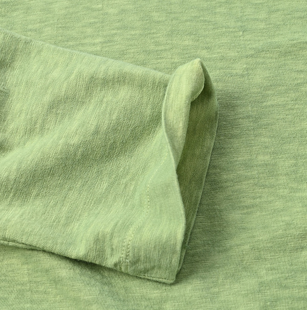 Plant Dyed Tenjiku Square T-shirt Detail