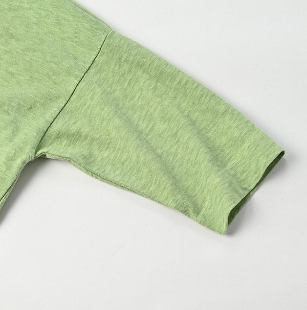 Plant Dyed Tenjiku Big Slit Detail