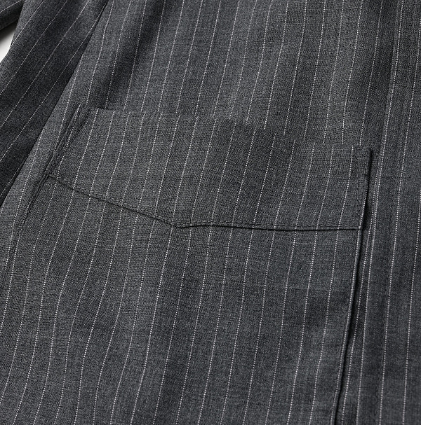Combed Wool Annie Double Jacket Detail