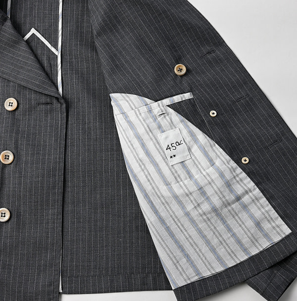 Combed Wool Annie Double Jacket Detail