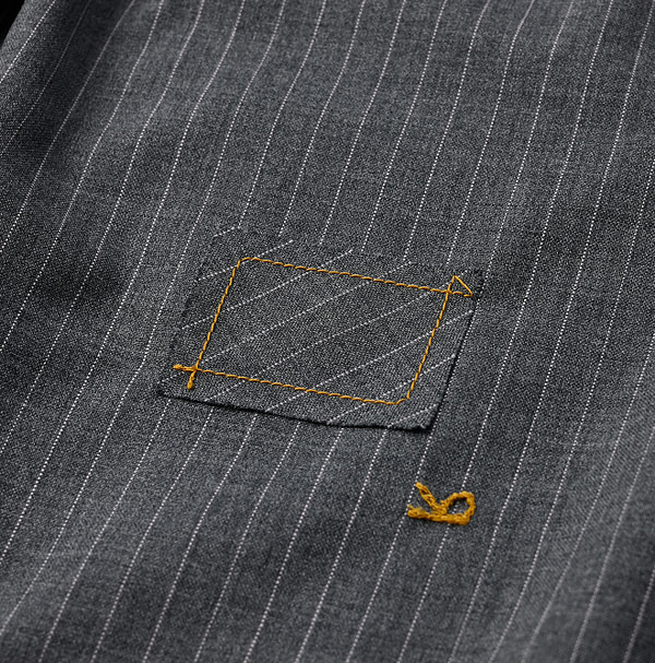 Combed Wool Annie Double Jacket Detail