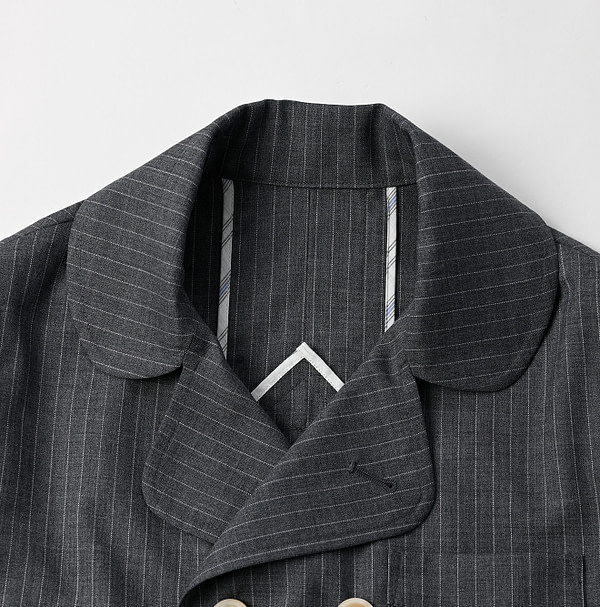 Combed Wool Annie Double Jacket Detail