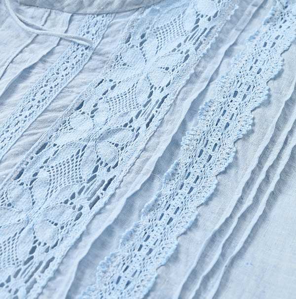 Khadi de Lace Blouse Detail