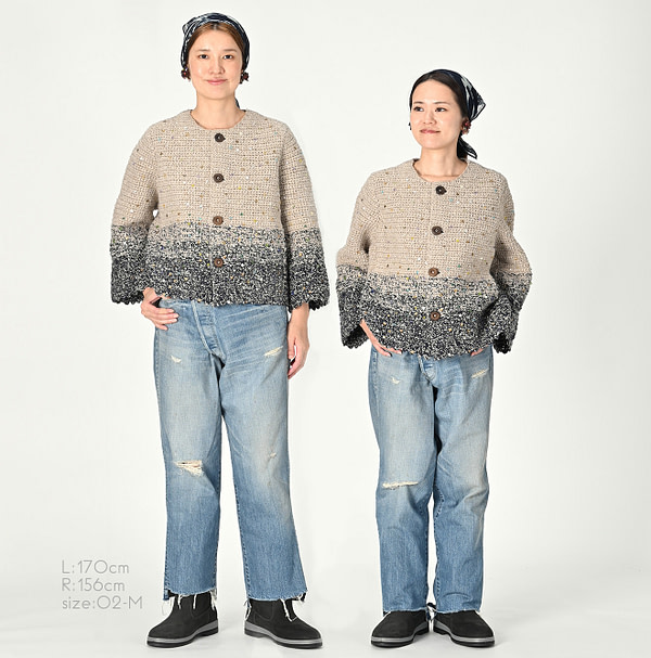 Tamatebako Crochet Beads Embroidery Bolero Female Models