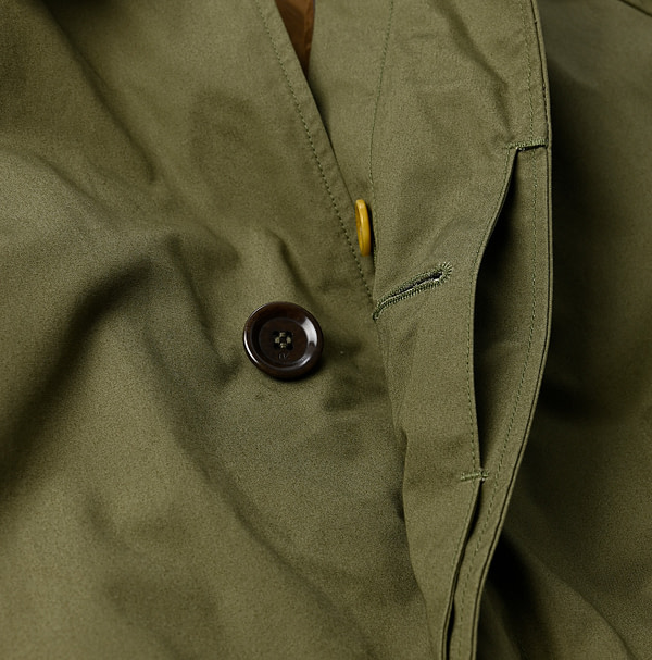 Weather 908 Mods Balmacaan Coat Detail