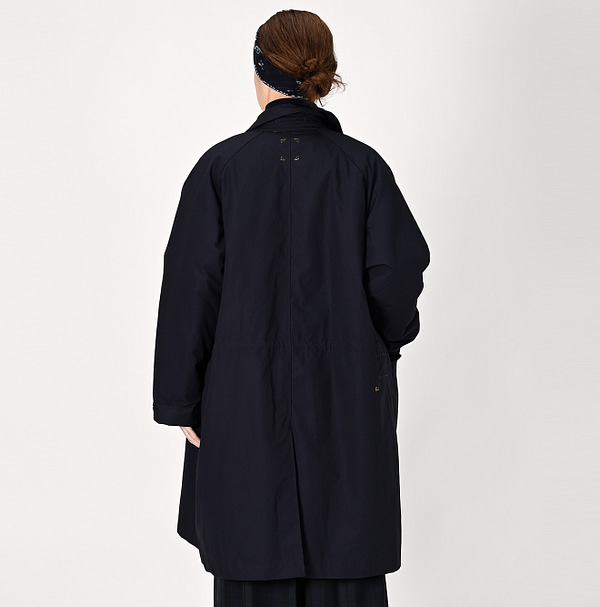 Weather 908 Mods Balmacaan Coat Female Model