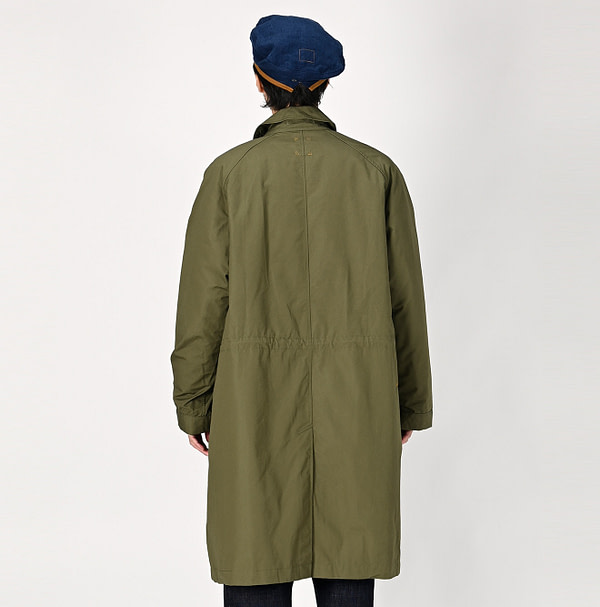 Weather 908 Mods Balmacaan Coat Male Model