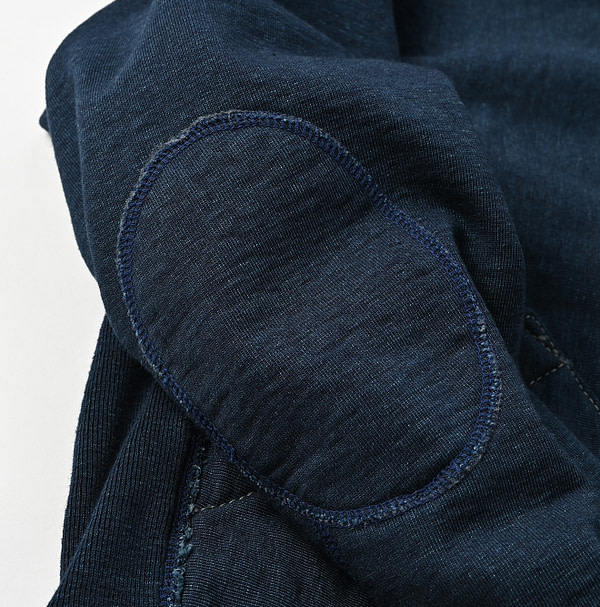 Indigo Hokkaido Hon Urake Outer Hoodie Nou Detail