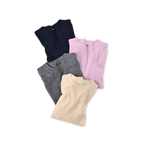Combed Wool Tenjiku Crew
