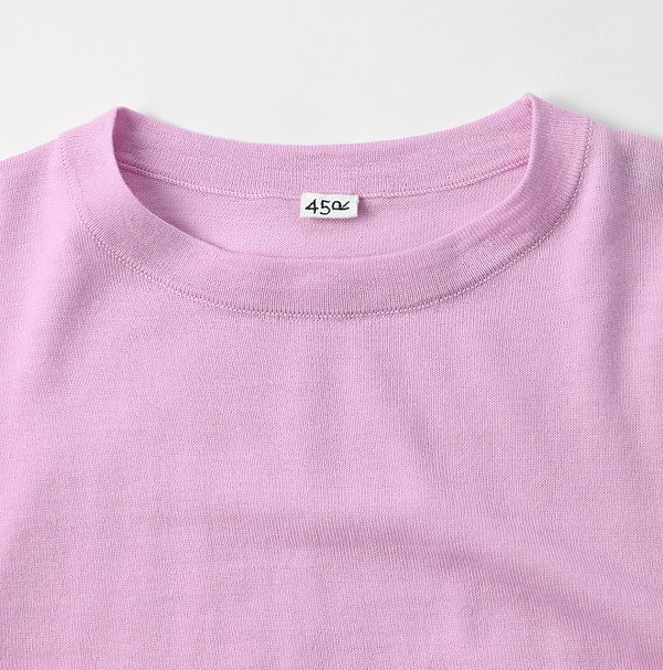 Combed Wool Tenjiku Crew Detail