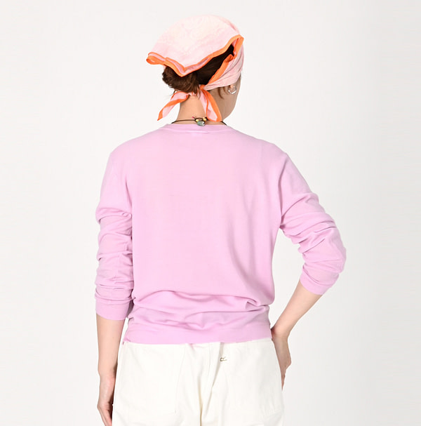 Combed Wool Tenjiku Crew Female Model