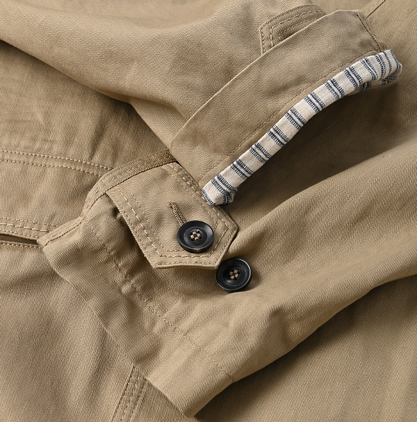 Okome Chino 908 Coat Detail