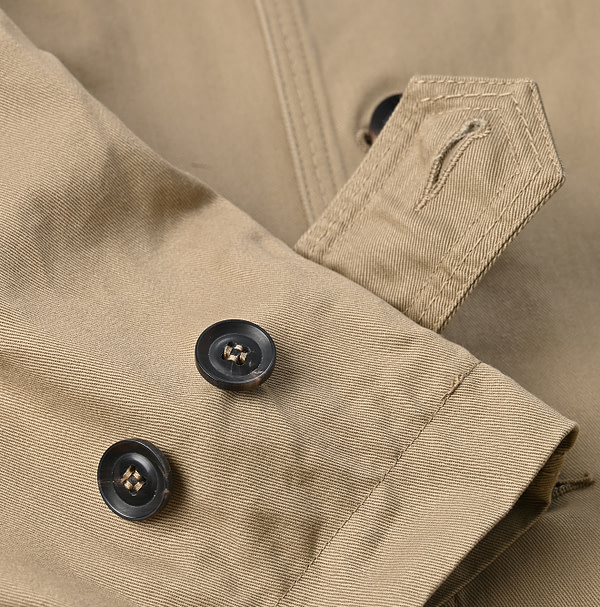 Okome Chino 908 Coat Detail