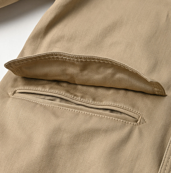 Okome Chino 908 Coat Detail