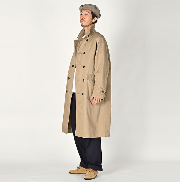 Okome Chino 908 Coat Male Model